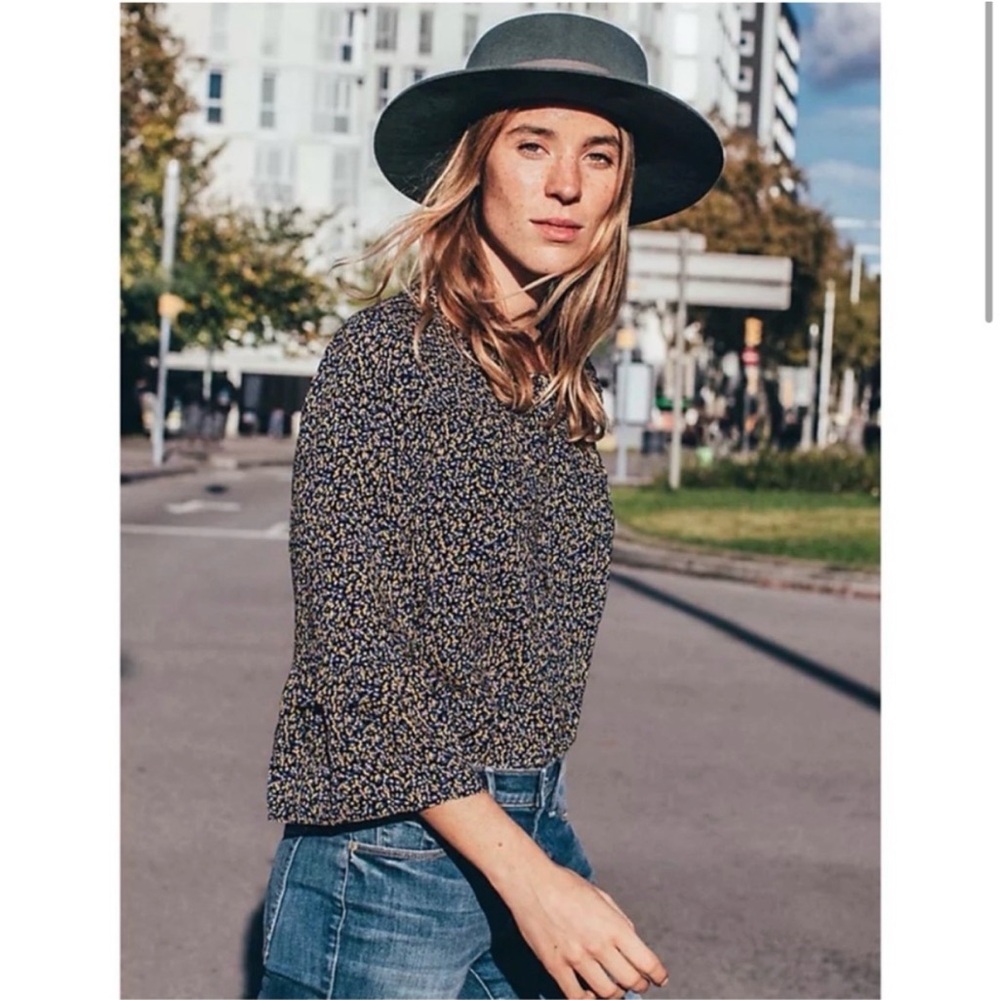 Maeve by Anthropologie Berwick Button-Down Top with Bell Sleeves
